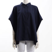 ゆったりシルエットドルマンスリーブシャツ