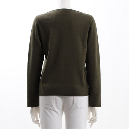 総針Vネックニット