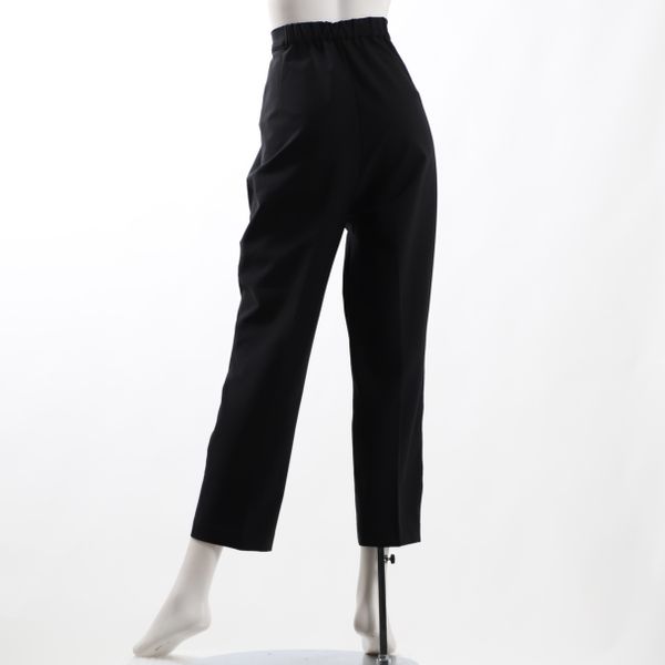 センタープレスハイウエストテーパードパンツ