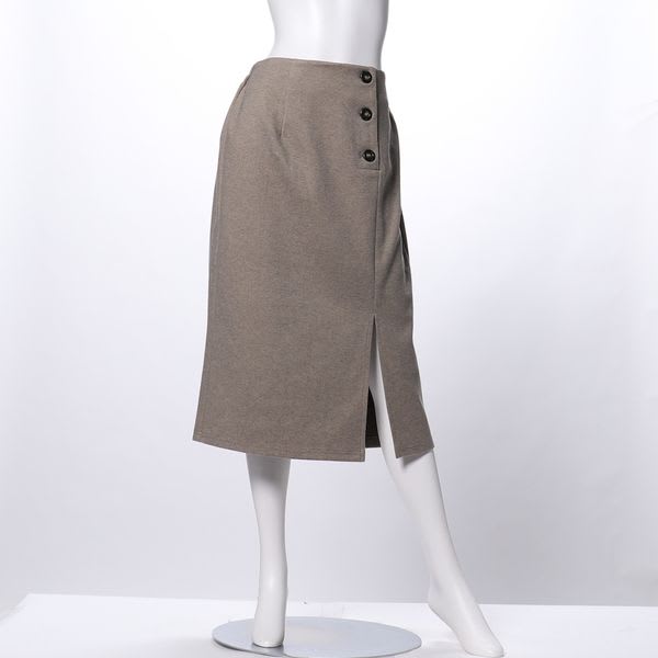 フロントデザインセミタイトスカート