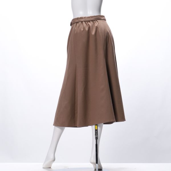 ベルト付きマーメイドスカート