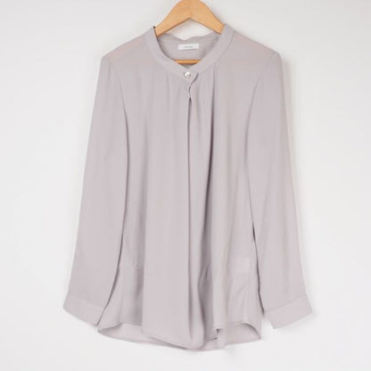 フロントドレープスタンドブラウス