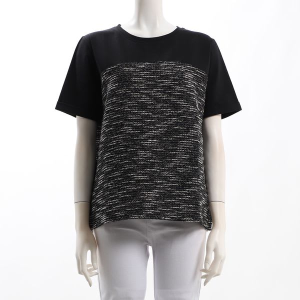 ツイード風ドッキングTシャツ