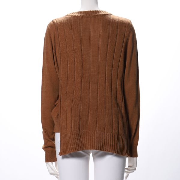 サイドリボンニット