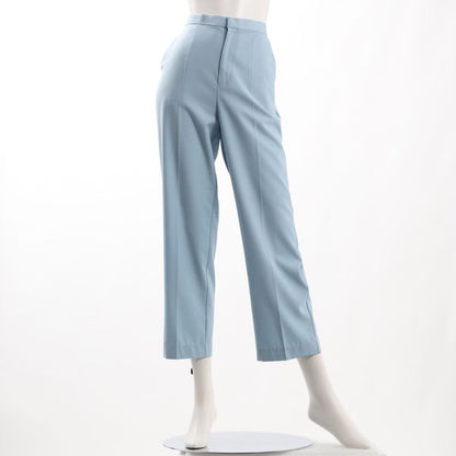 センタープレスストレートパンツ