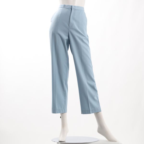 センタープレスストレートパンツ