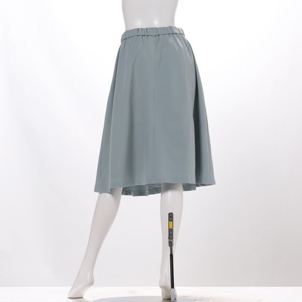 Dカンベルトタックフレアスカート