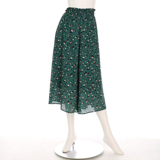 レオパードプリントフレアパンツ