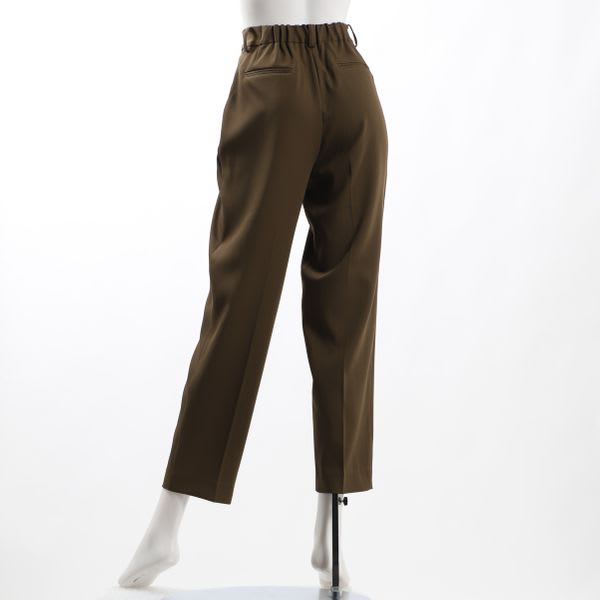 バックゴムテーパードパンツ