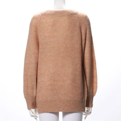 ラフ感あるラグランスリーブニット