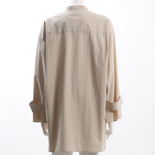 近江晒加工オーバーシャツ