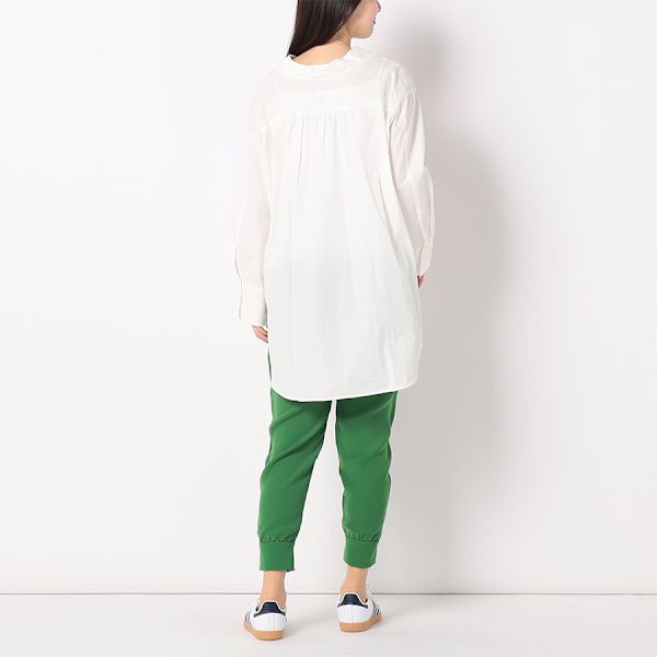 フロントスリットテーパードパンツ