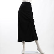 タックデザインセミタイトスカート