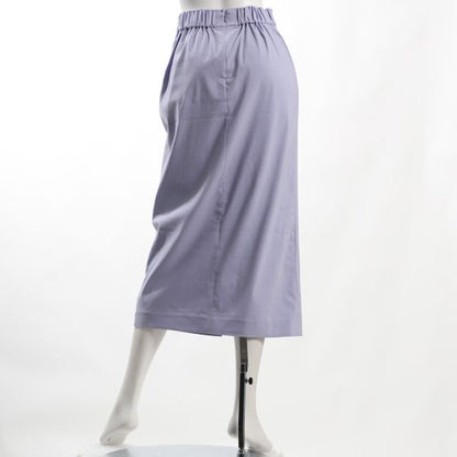 フロントスリットリボンベルト付きセミタイトスカート