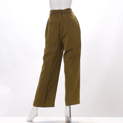 シンプルストレートパンツ