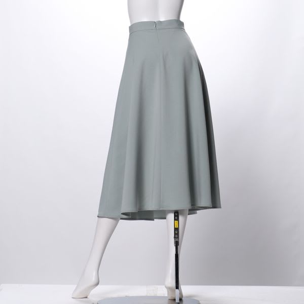 リネンライクフロントタックスカート