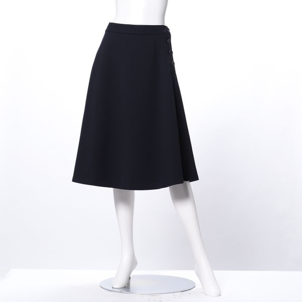 ハイストレッチカルゼフレアスカート