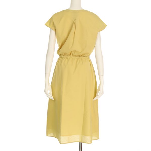 ウエストベルトデザインワンピース