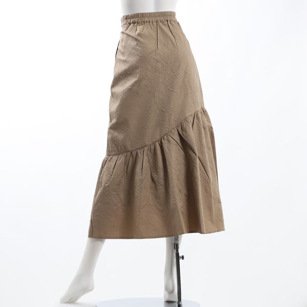 ふくれジャガードスカート