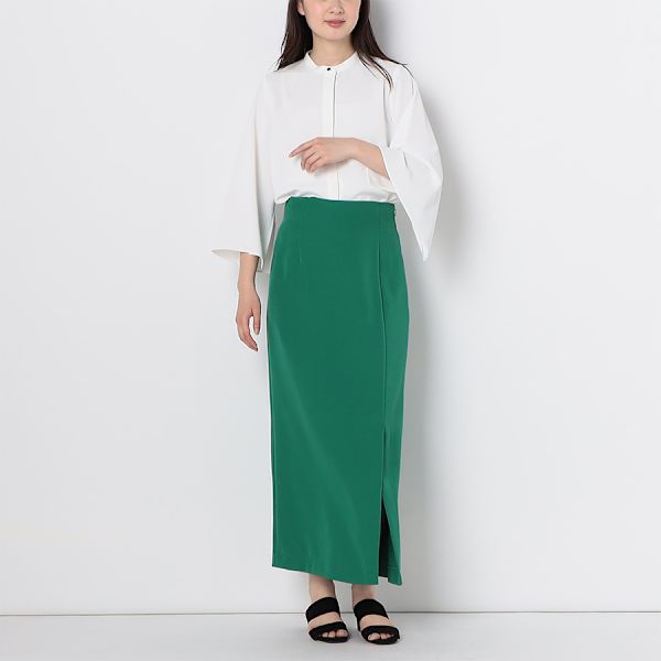 【ストレッチ】性美シルエットハイウエストスカート