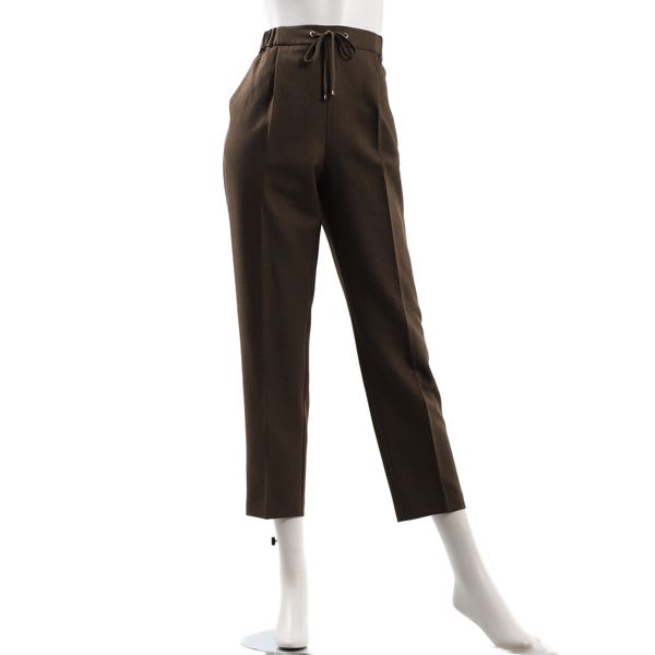 ドロストデザインテーパードパンツ