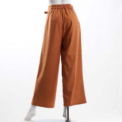 サイドDカンベルトワイドパンツ