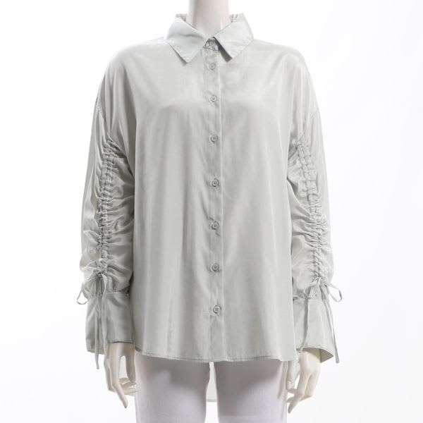 ドロストデザインシャツ