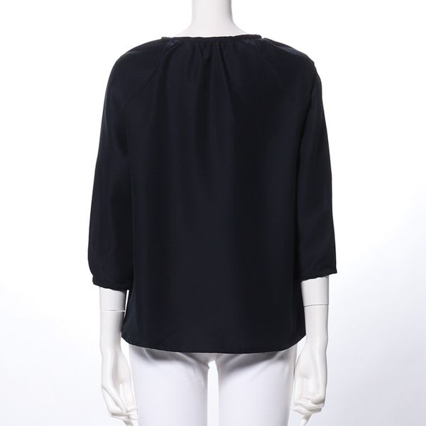 ギャザータックブラウス