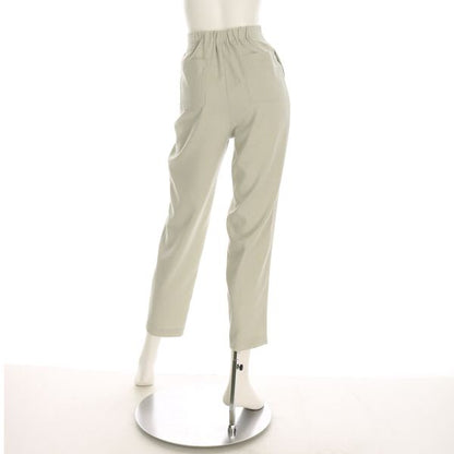 フロントボタンテーパードパンツ