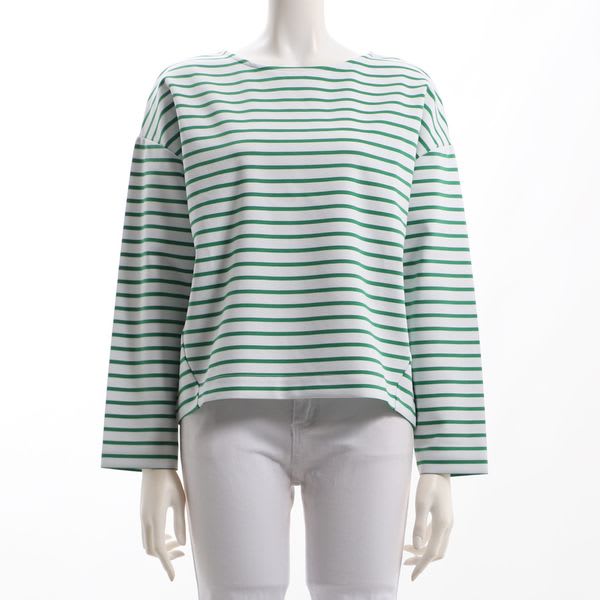 ドロップショルダーボーダーカットソー