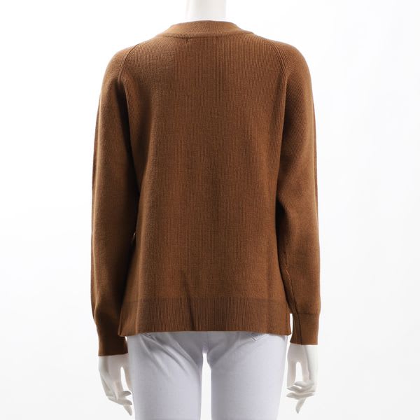 ラグランスリーブプチハイネックニット