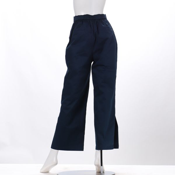 サイドスリットストレートパンツ