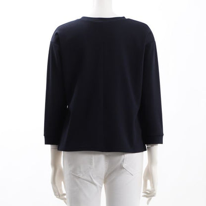 ペプラムデザインクルーネックカットソー