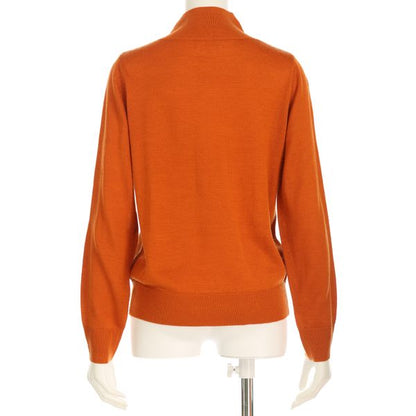 ハイネックニットプルオーバー