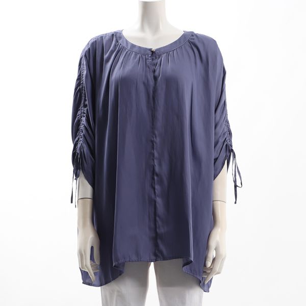 ドロストシャーリングブラウス