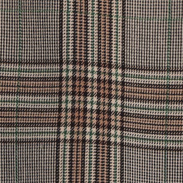 ラップデザインチェック柄スカート