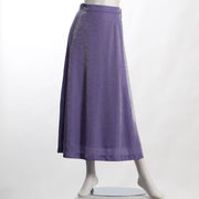 大粒グリッターAラインスカート
