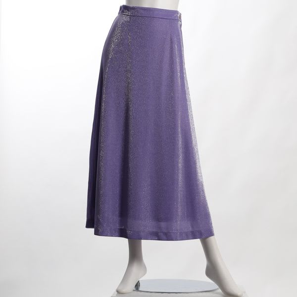 大粒グリッターAラインスカート
