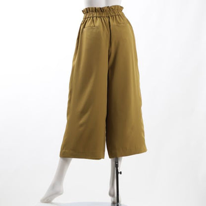 ウエストリボンフレアパンツ