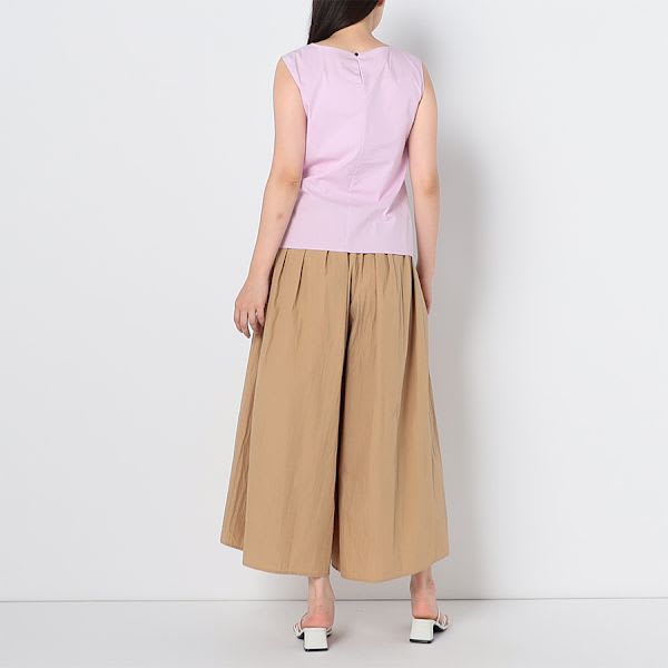 アシンメトリーツイストリボンブラウス