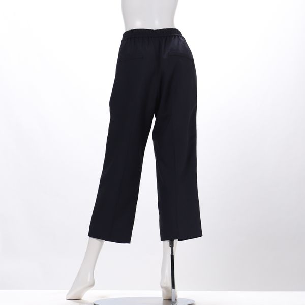 ハイストレッチジョーゼットクロップドパンツ
