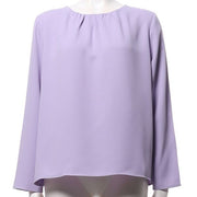 ギャザードネックブラウス