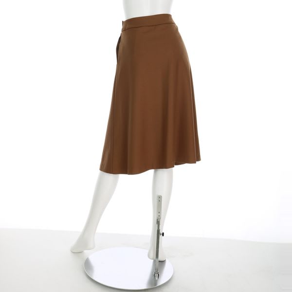 サイドボタンラップ風スカート