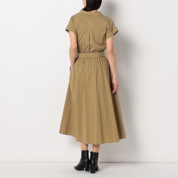 トレンチ風ワンピース