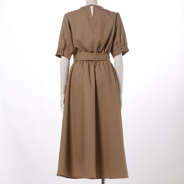 ゴールドDカンベルト付きワンピース