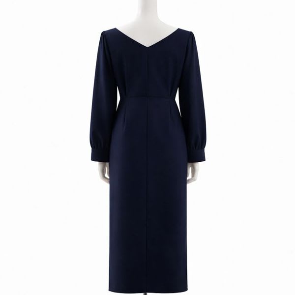 パフスリーブワンピース