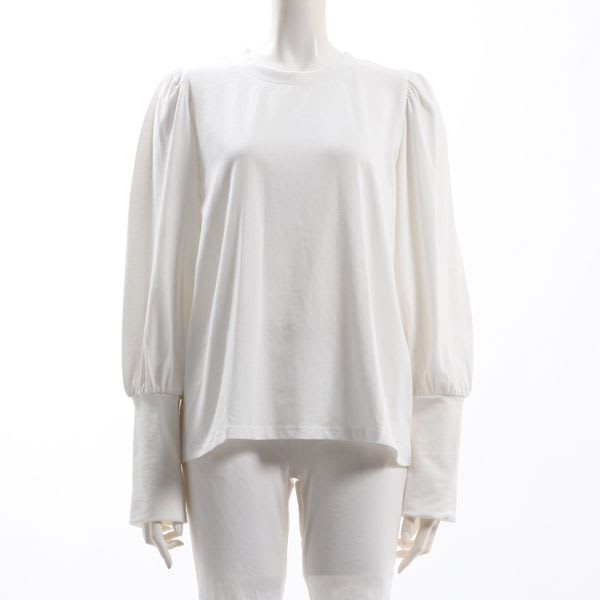 パフスリーブカットソー