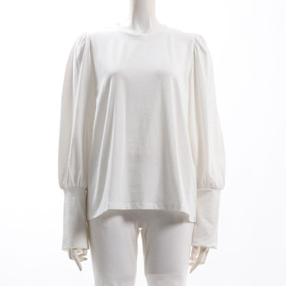 パフスリーブカットソー