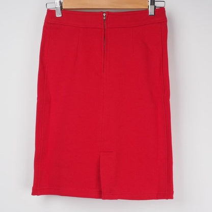 裏毛無地タイトスカート