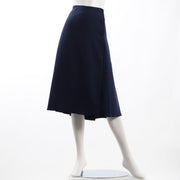 ラップ風フレアスカート